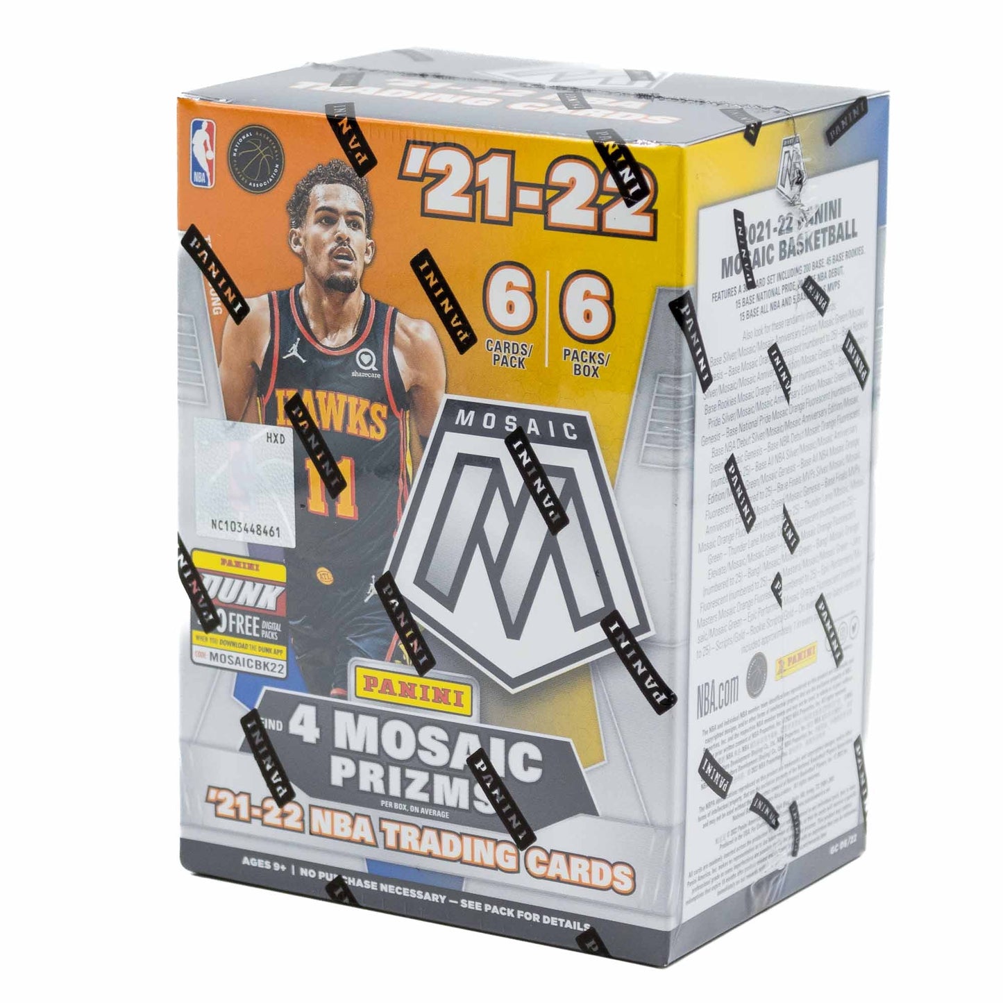 2021-22 Panini Mosaic Basketball Blaster