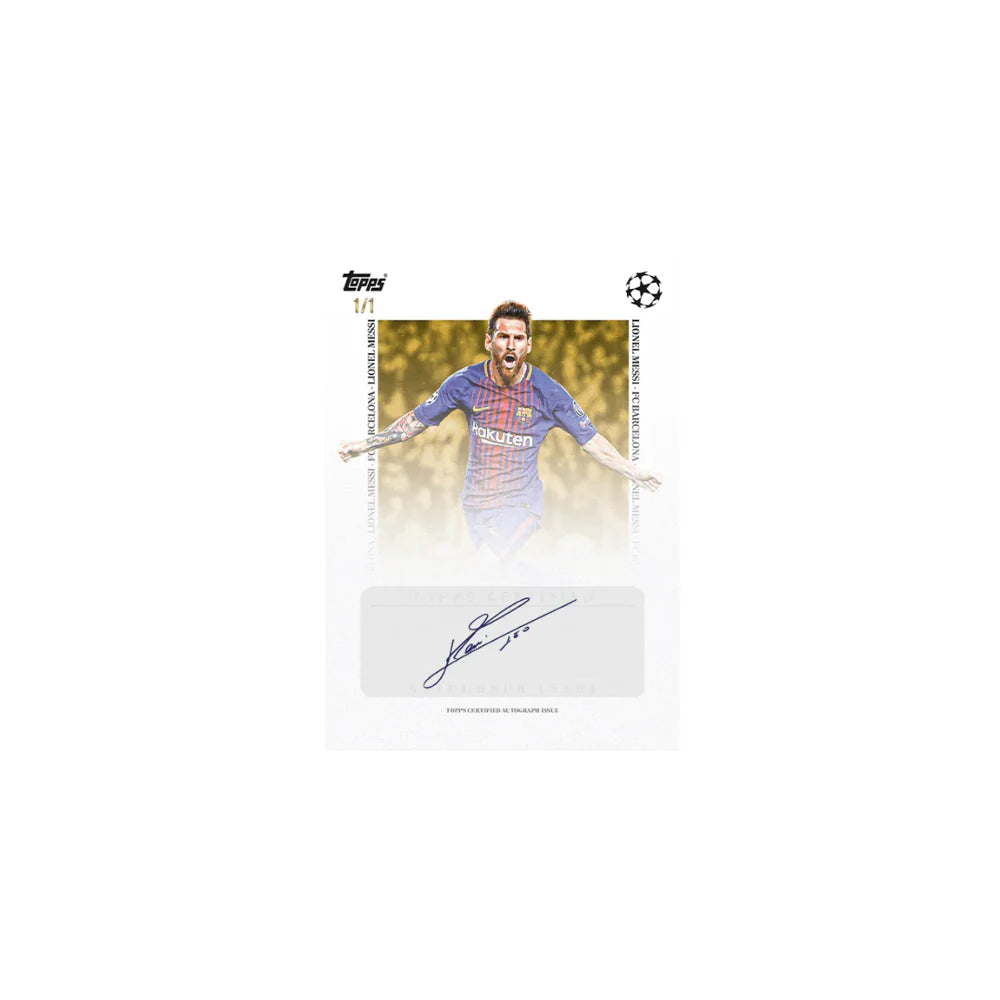 2024-25 Topps UEFA Club Competitions Simplicidad Box