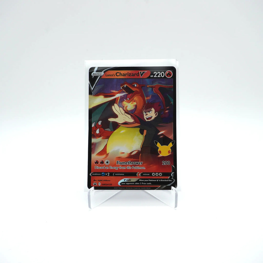 Pokemon Card Lance’s Charizard V SWSH133 (Card 1/2)