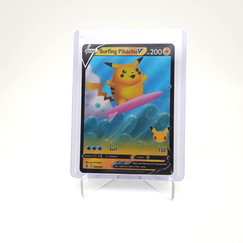 Pokemon TCG Surfing Pikachu V 008/025 (Card 3/10)
