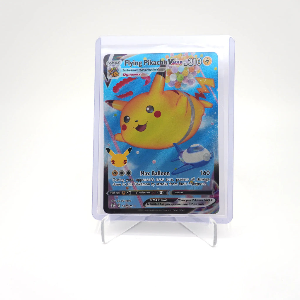 Flying Pikachu VMAX 2021 Pokemon Celebrations 25th Anniversary English 007/025 (Card 3/3)
