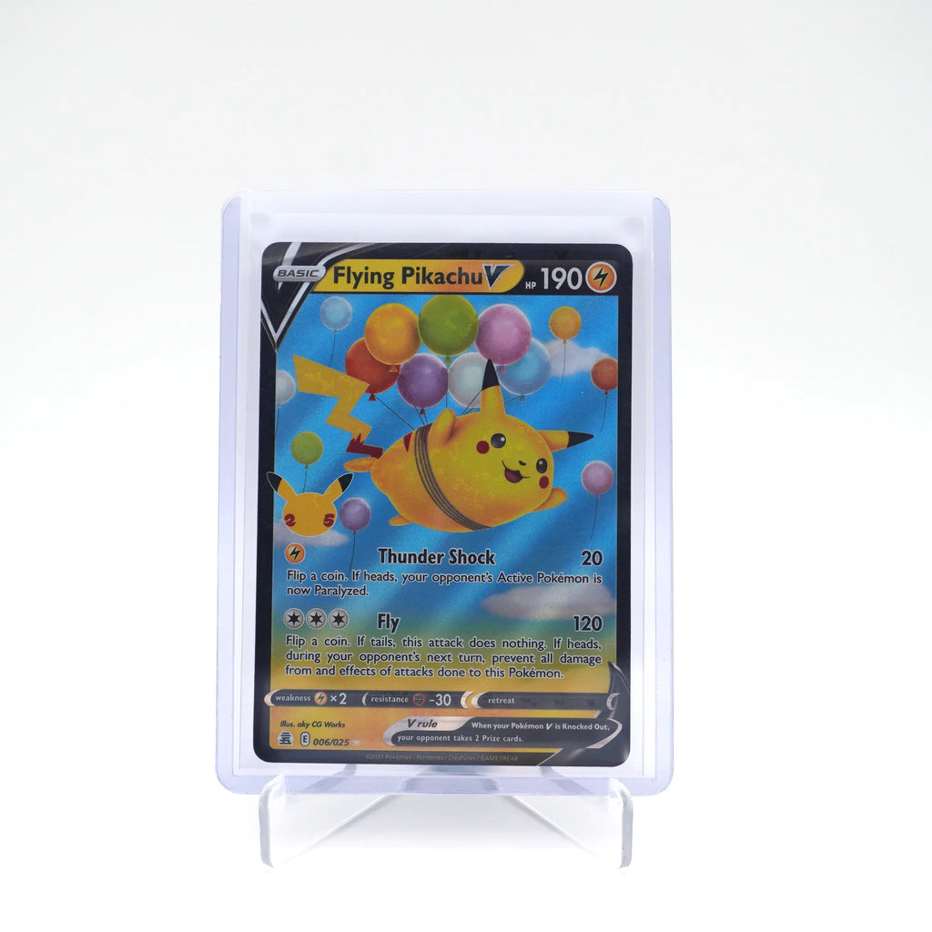 Flying Pikachu V - 006/025 - Half Art - Celebrations - English - Pokemon (Card 9/10)