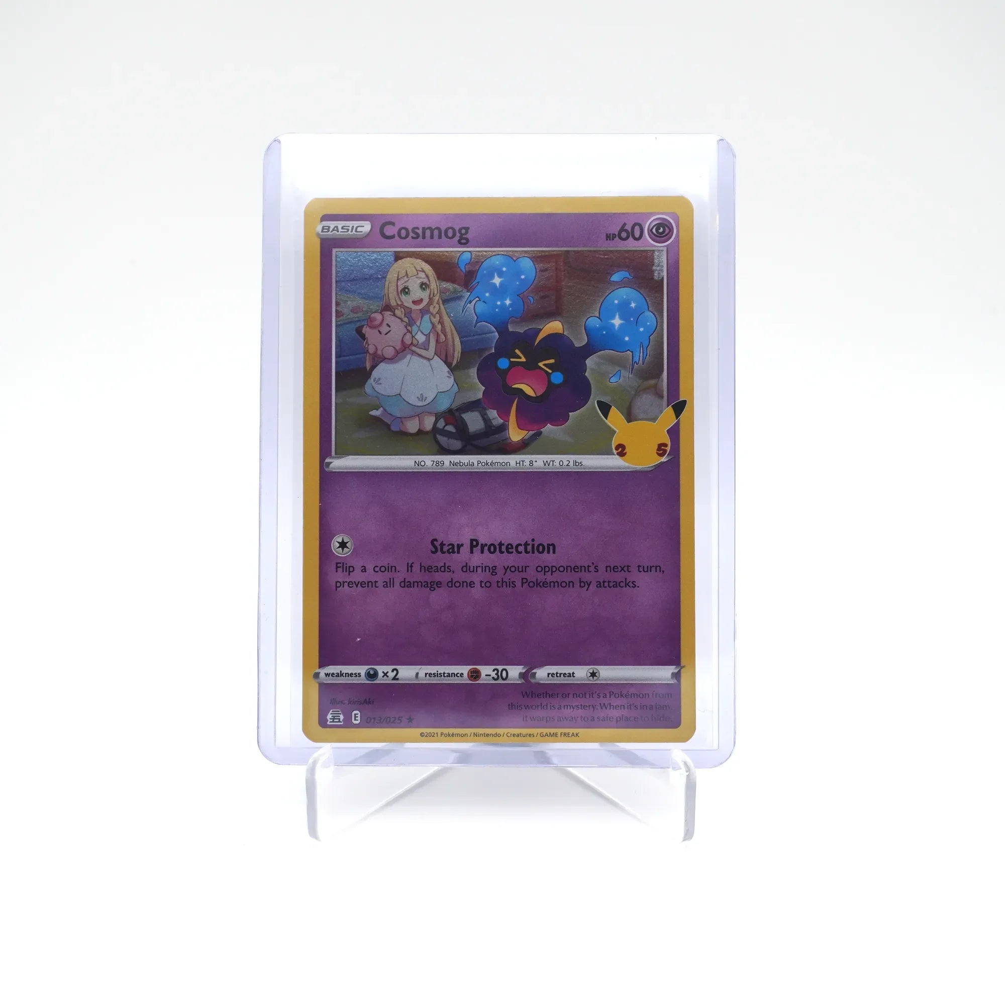 COSMOG 013/025 25TH CELEBRATIONS POKEMON (Card 1/10)