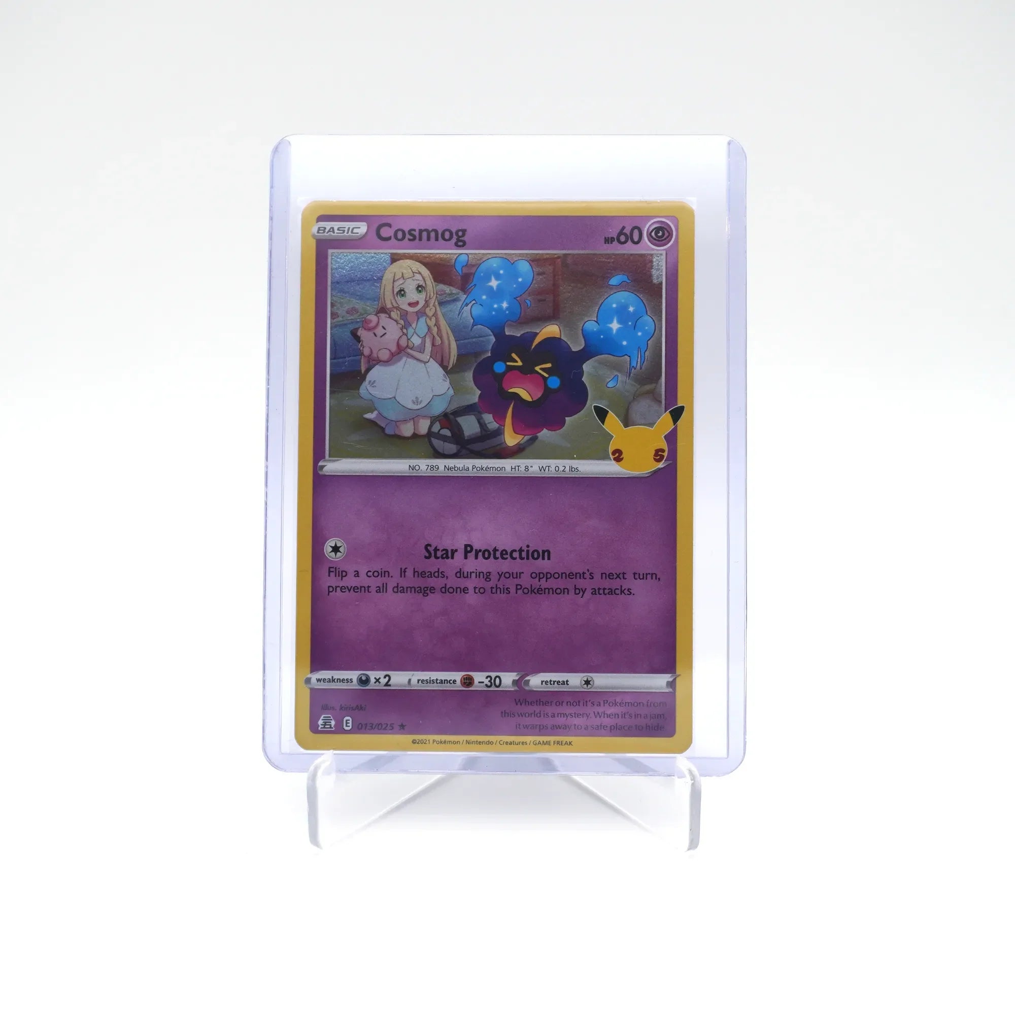 COSMOG 013/025 25TH CELEBRATIONS POKEMON (Card 2/10)