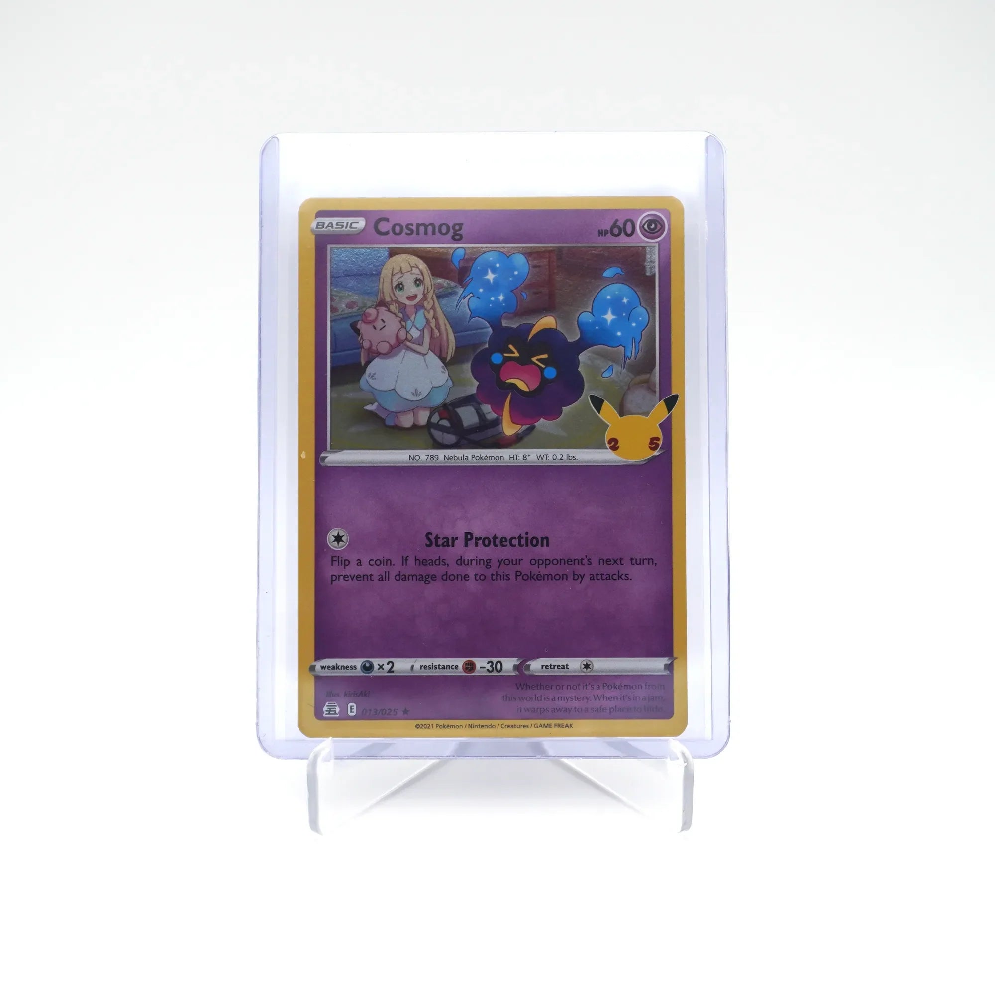 COSMOG 013/025 25TH CELEBRATIONS POKEMON (Card 4/10)