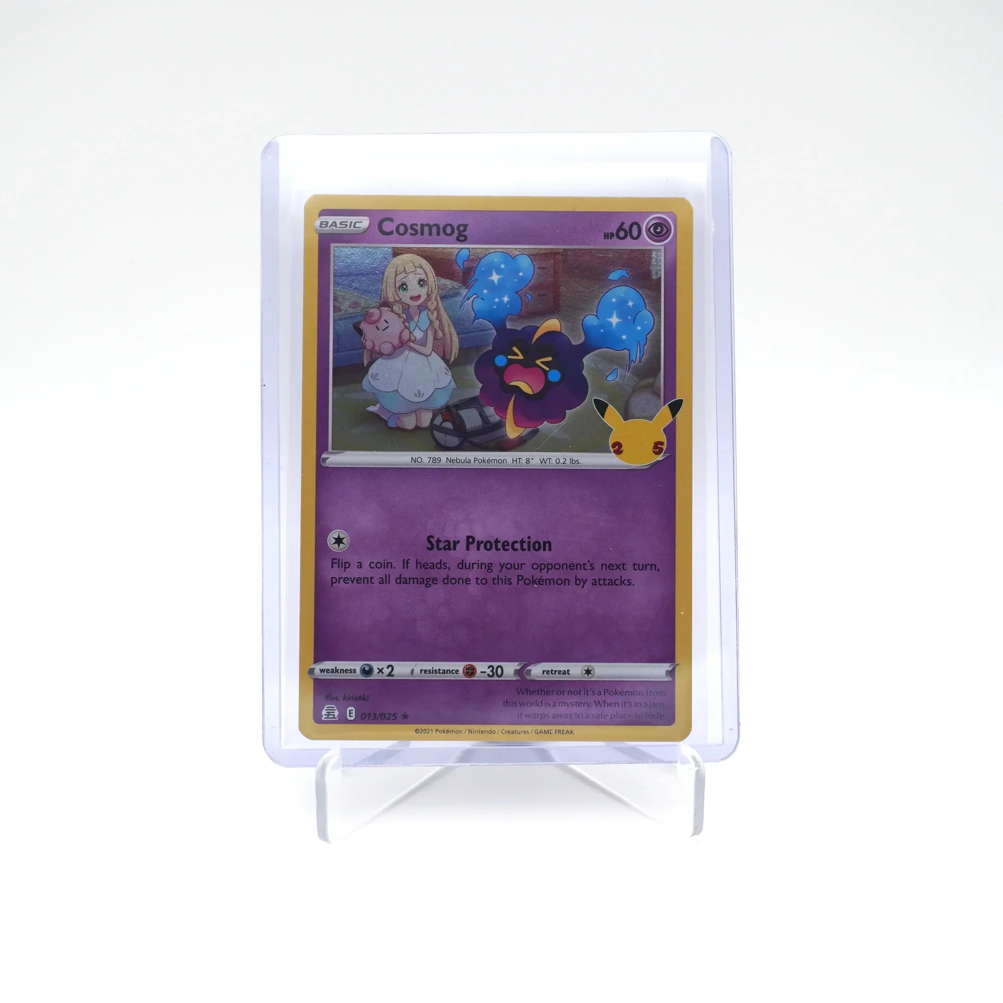 COSMOG 013/025 25TH CELEBRATIONS POKEMON (Card 5/10)