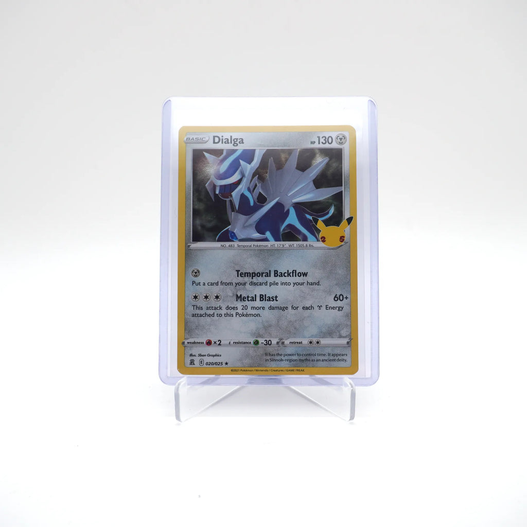 Dialga 020/025 - Pokemon TCG 25th Celebrations Anniversary Holo Rare (Card 5/10)