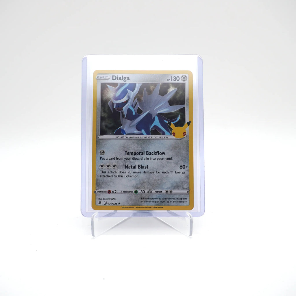 Dialga 020/025 - Pokemon TCG 25th Celebrations Anniversary Holo Rare (Card 6/10)