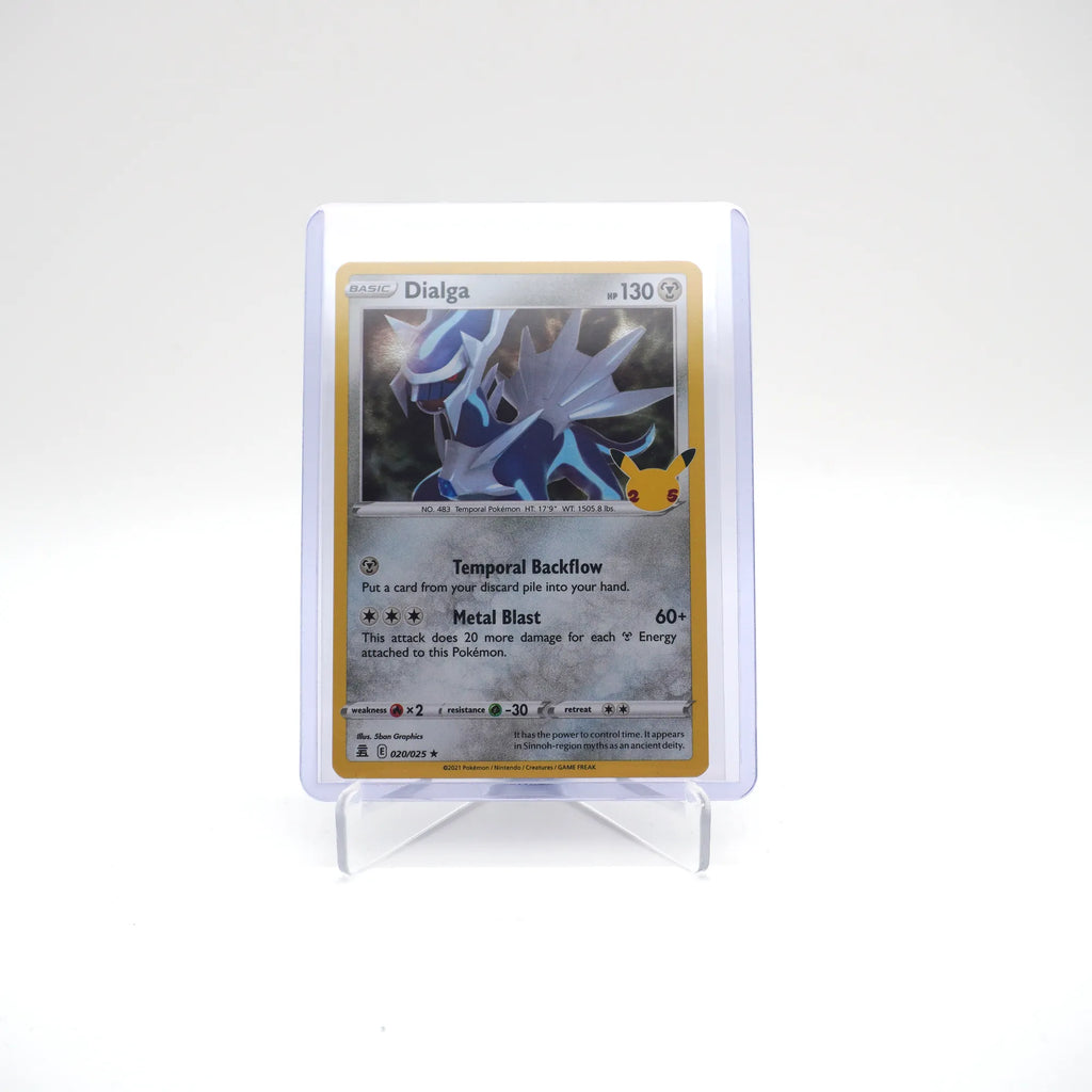 Dialga 020/025 - Pokemon TCG 25th Celebrations Anniversary Holo Rare (Card 7/10)