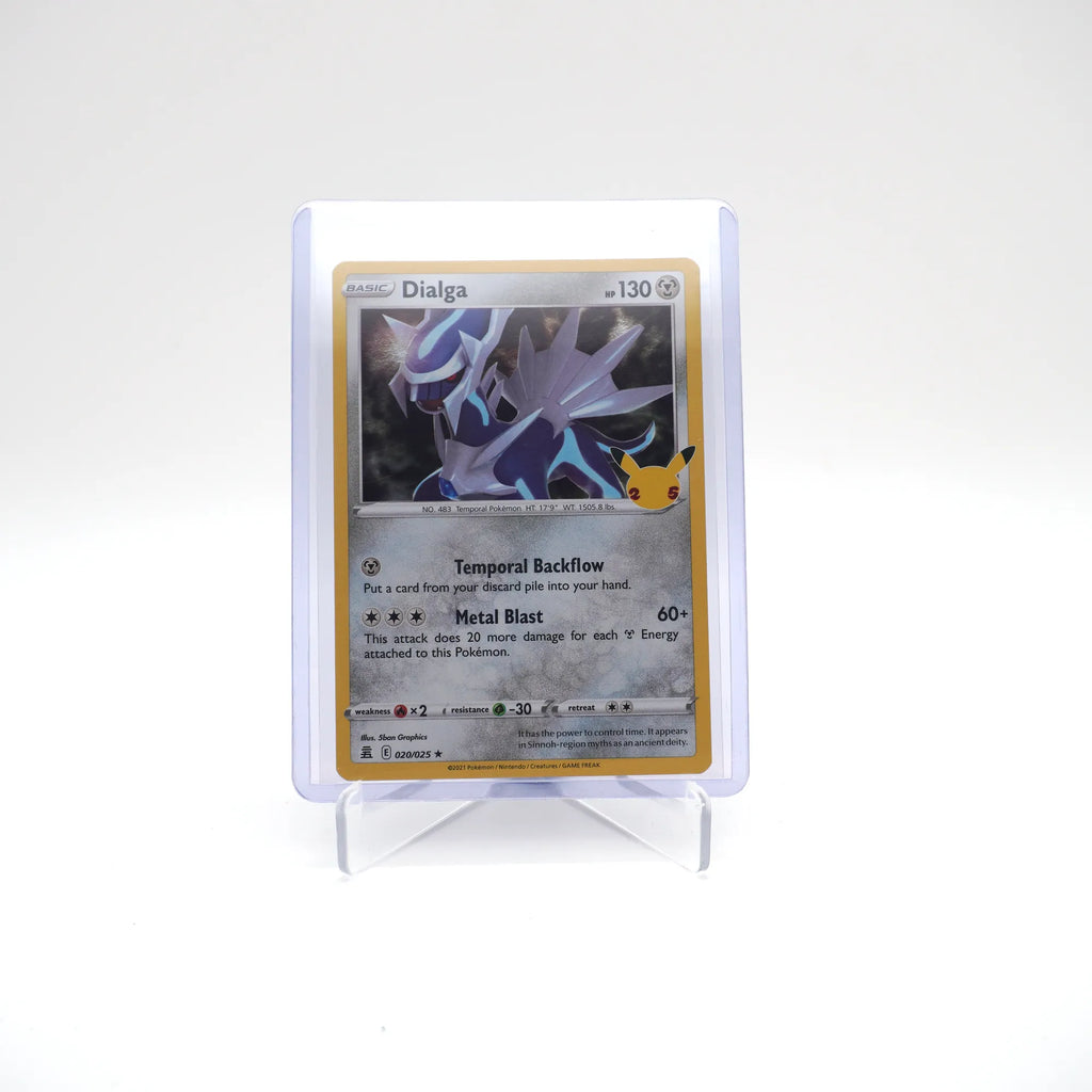 Dialga 020/025 - Pokemon TCG 25th Celebrations Anniversary Holo Rare (Card 9/10)