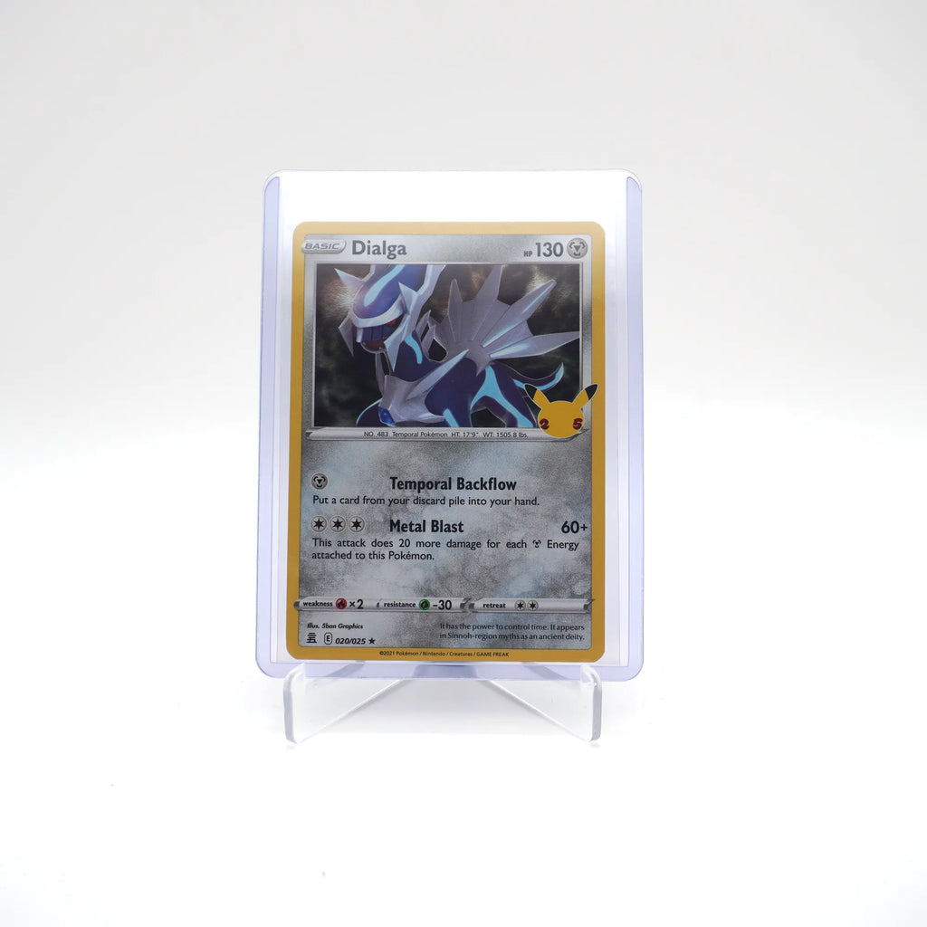 Dialga 020/025 - Pokemon TCG 25th Celebrations Anniversary Holo Rare (Card 10/10)