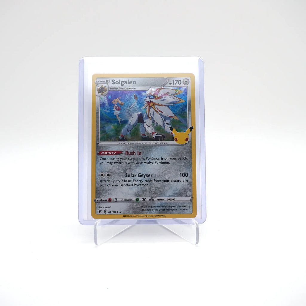 Solgaleo 021/025 Celebrations 25th Anniversary Classic (Card 1/10)