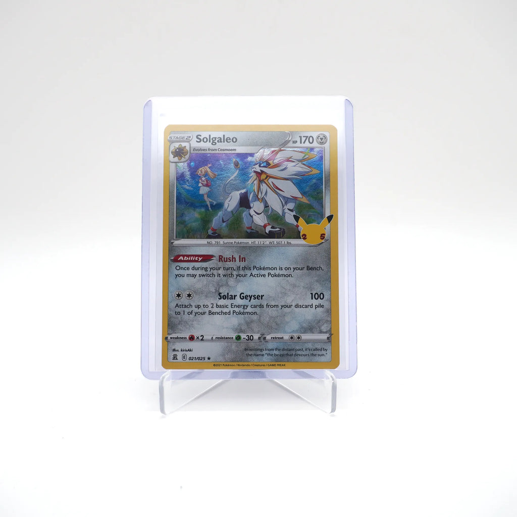 Solgaleo 021/025 Celebrations 25th Anniversary Classic (Card 3/10)