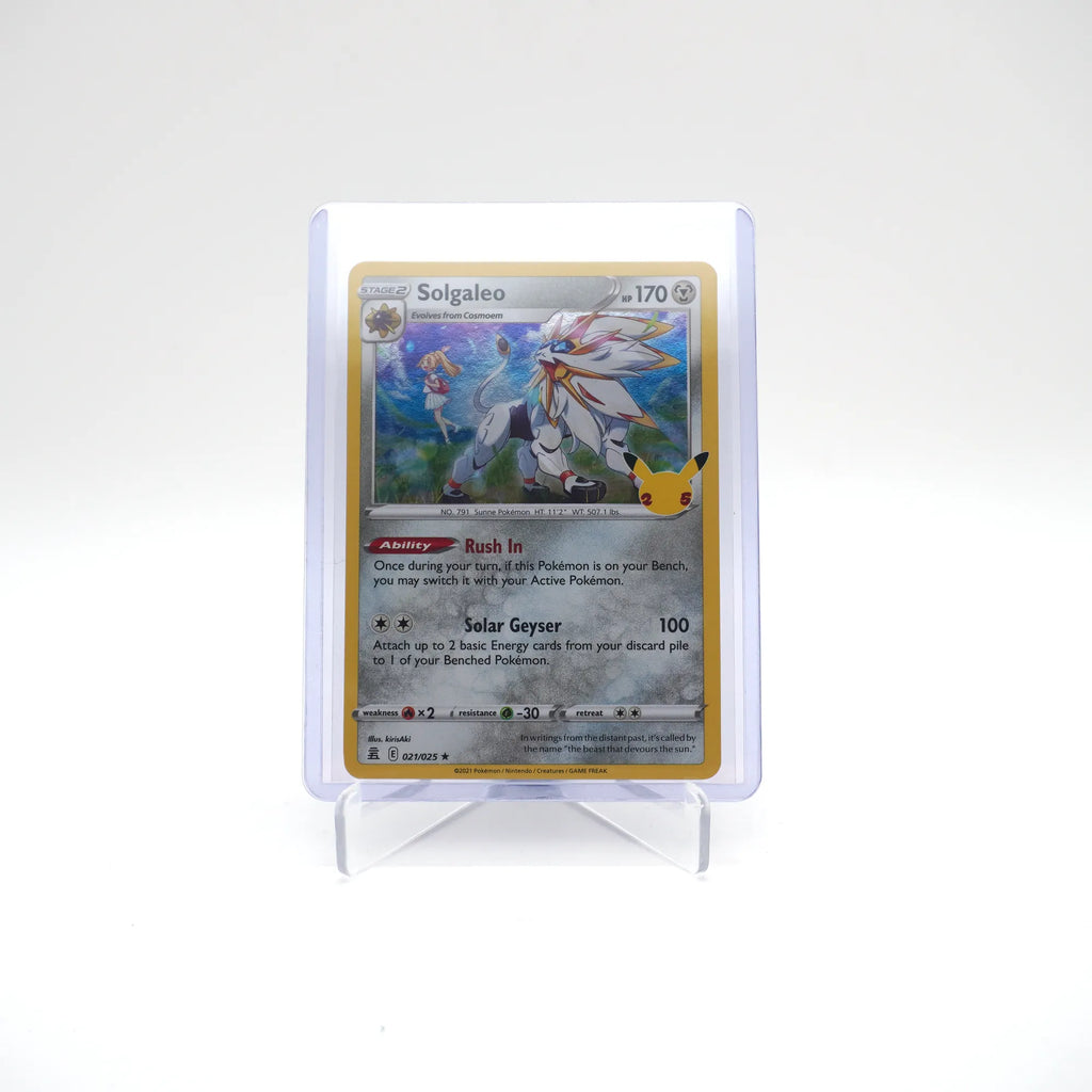 Solgaleo 021/025 Celebrations 25th Anniversary Classic (Card 5/10)