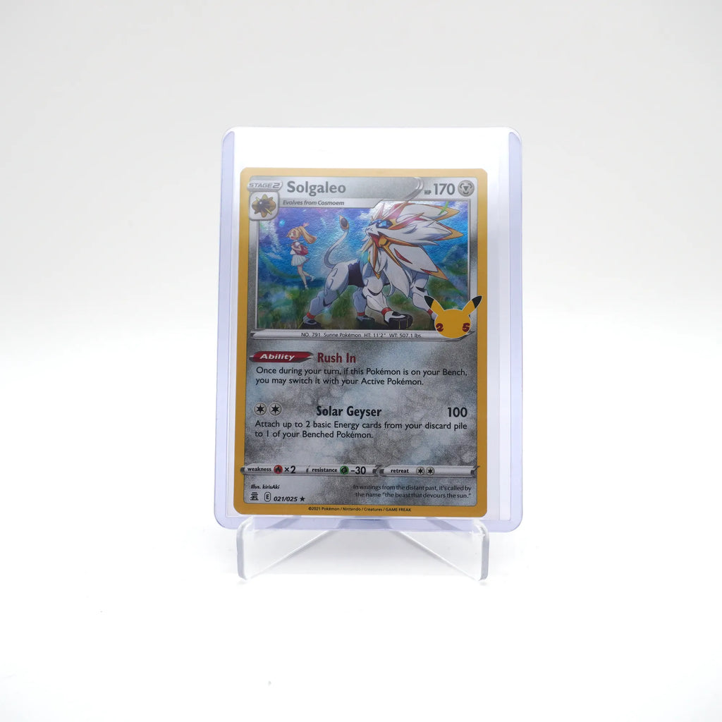 Solgaleo 021/025 Celebrations 25th Anniversary Classic (Card 7/10)