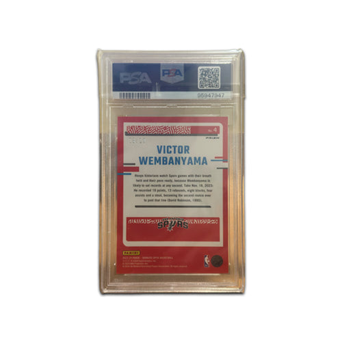 2023 Donruss Optic Victor Wembanyama The RookiesGold Intl