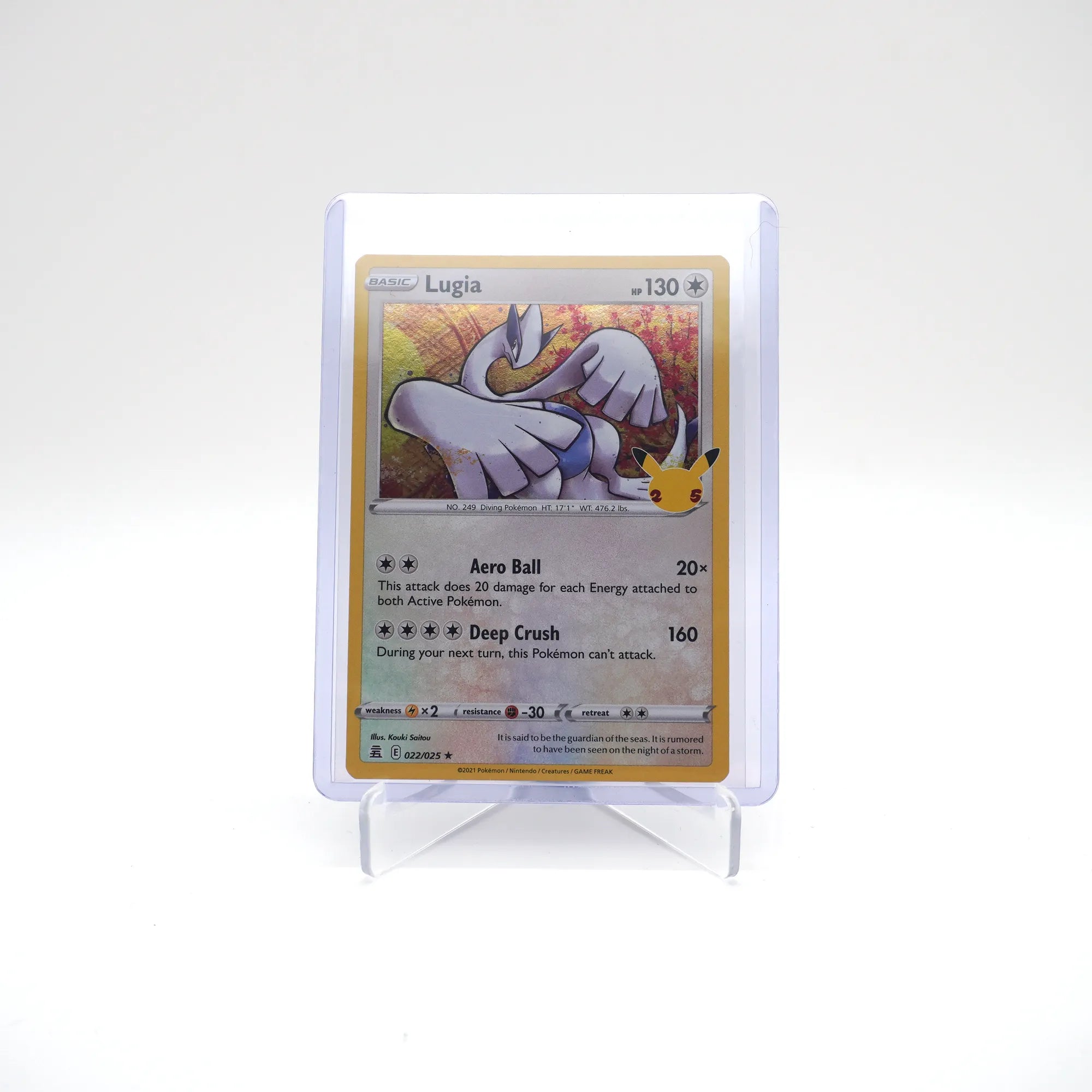 Lugia Holo - 022/025 Pokemon Celebrations - English 25th Anniversary (Card 1/8)