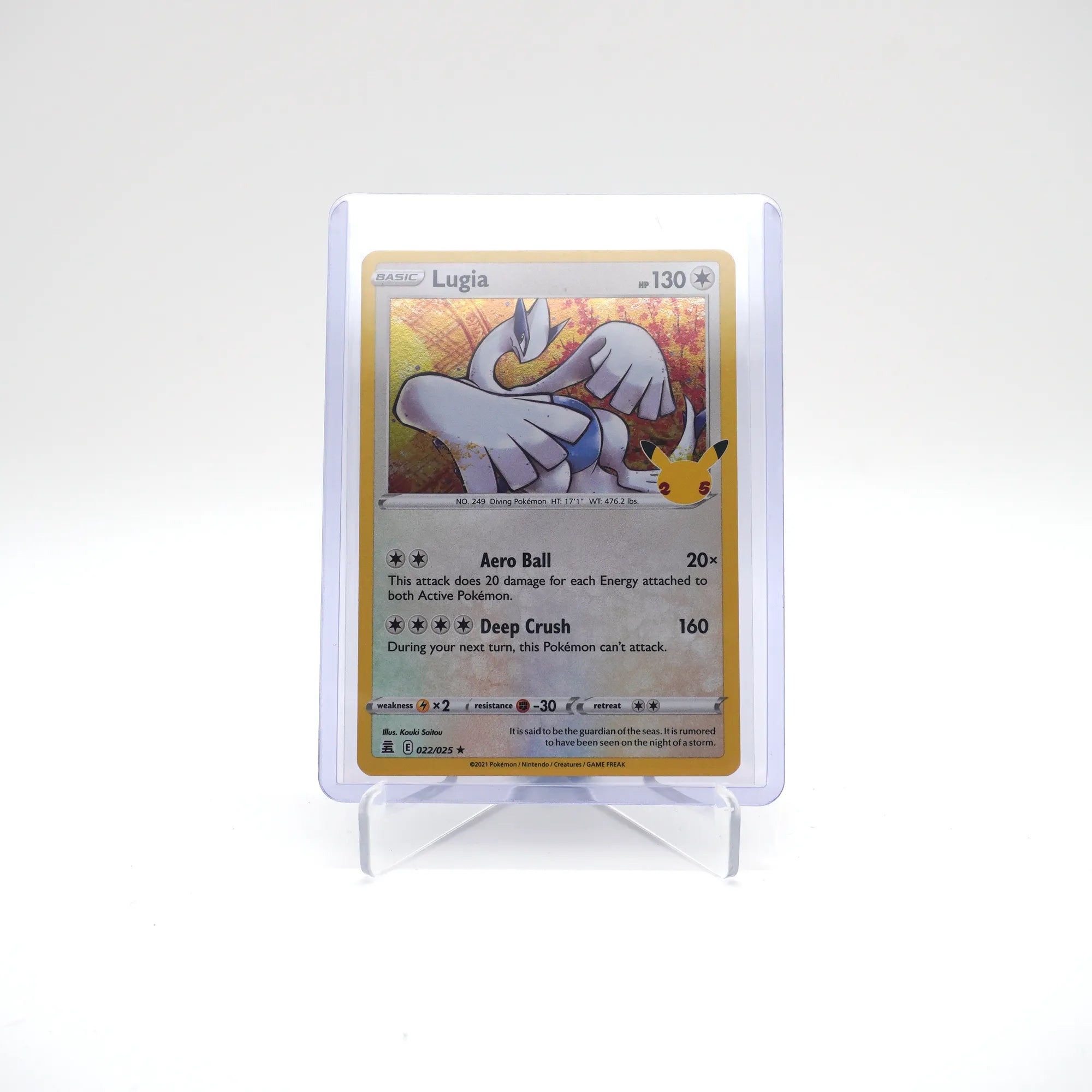 Lugia Holo - 022/025 Pokemon Celebrations - English 25th Anniversary (Card 5/8)