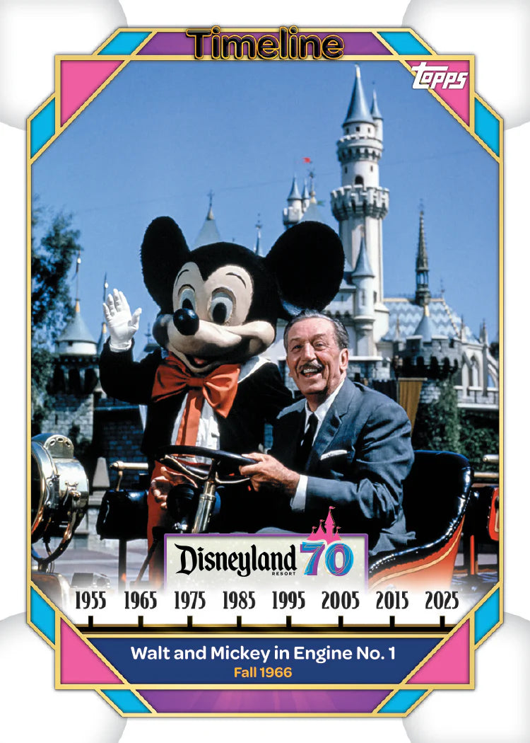 2025 Topps Disneyland 70th Anniversary - Hobby Box