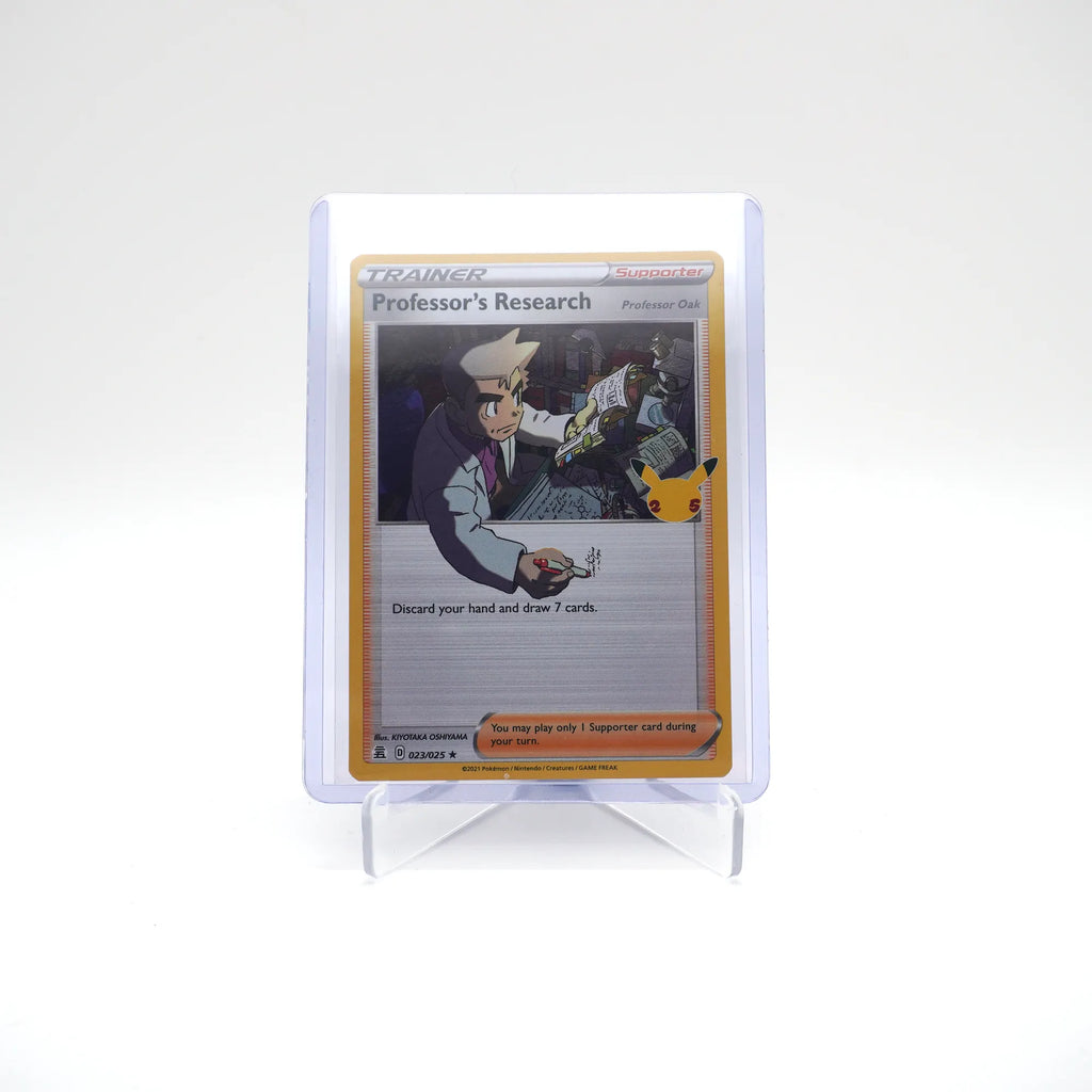 Professor's Research - 023/025 Celebrations 25th Holo Rare Trainer (Card 2/10)