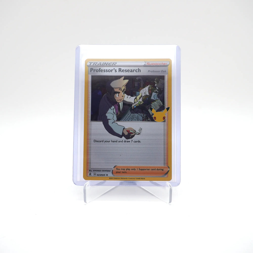 Professor's Research - 023/025 Celebrations 25th Holo Rare Trainer (Card 4/10)