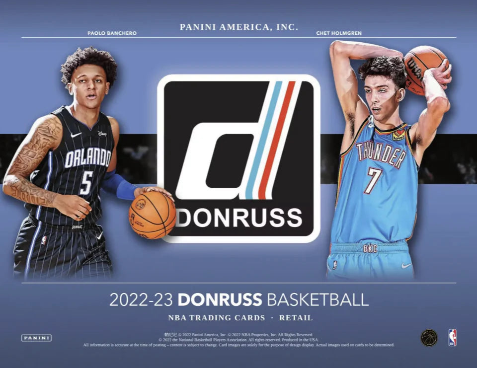 2022-23 Panini Donruss Basketball Blaster Box