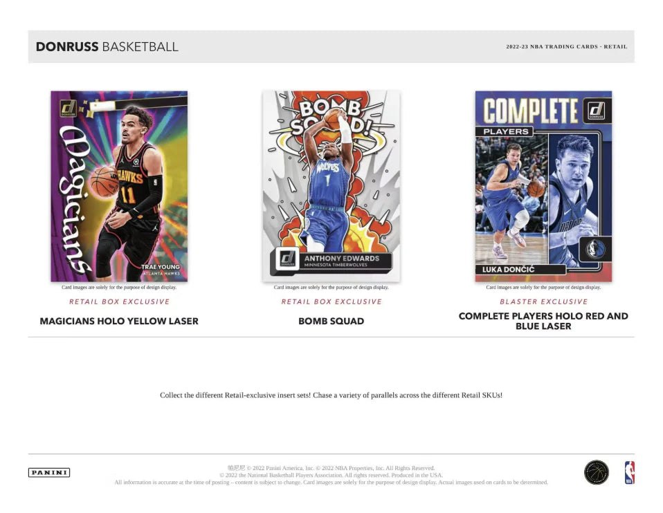 2022-23 Panini Donruss Basketball Blaster Box