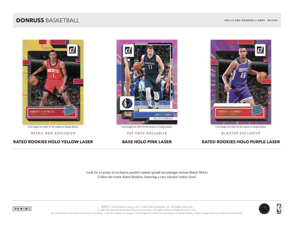 2022-23 Panini Donruss Basketball Blaster Box