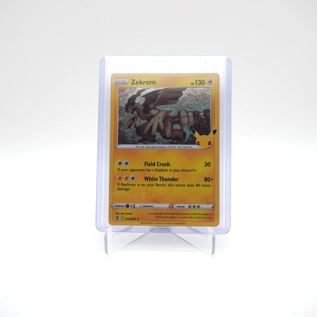 Pokemon 25th Anniversary Celebrations Zekrom 010/025 Holo (Card 2/10)