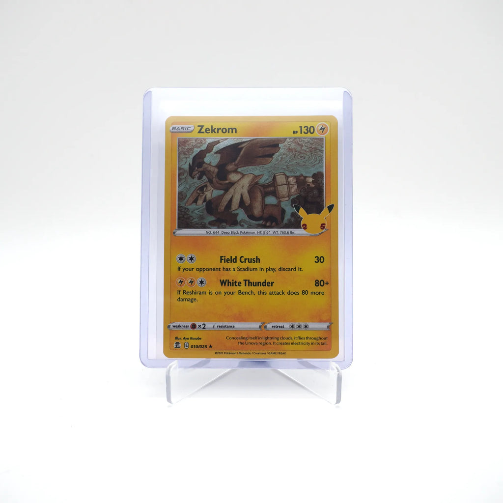Pokemon 25th Anniversary Celebrations Zekrom 010/025 Holo (Card 3/10)