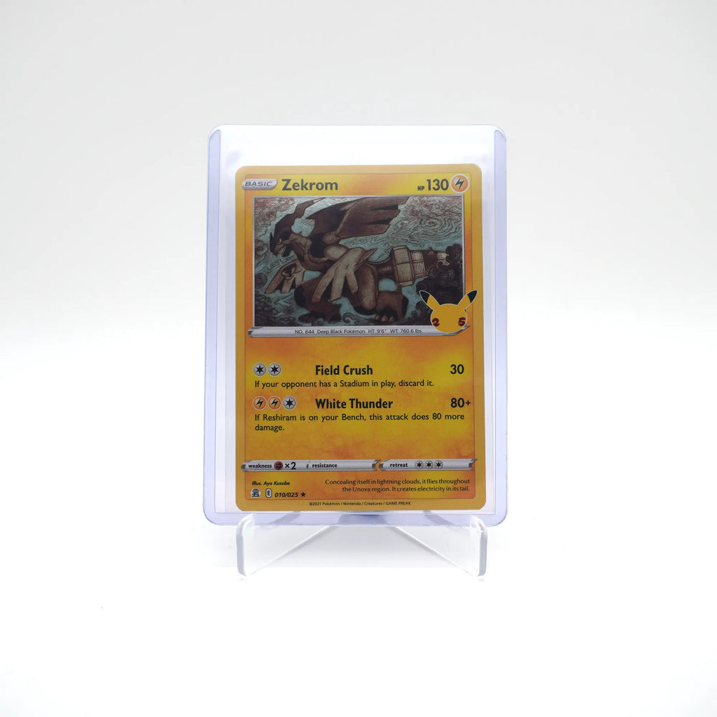 Pokemon 25th Anniversary Celebrations Zekrom 010/025 Holo (Card 4/10)