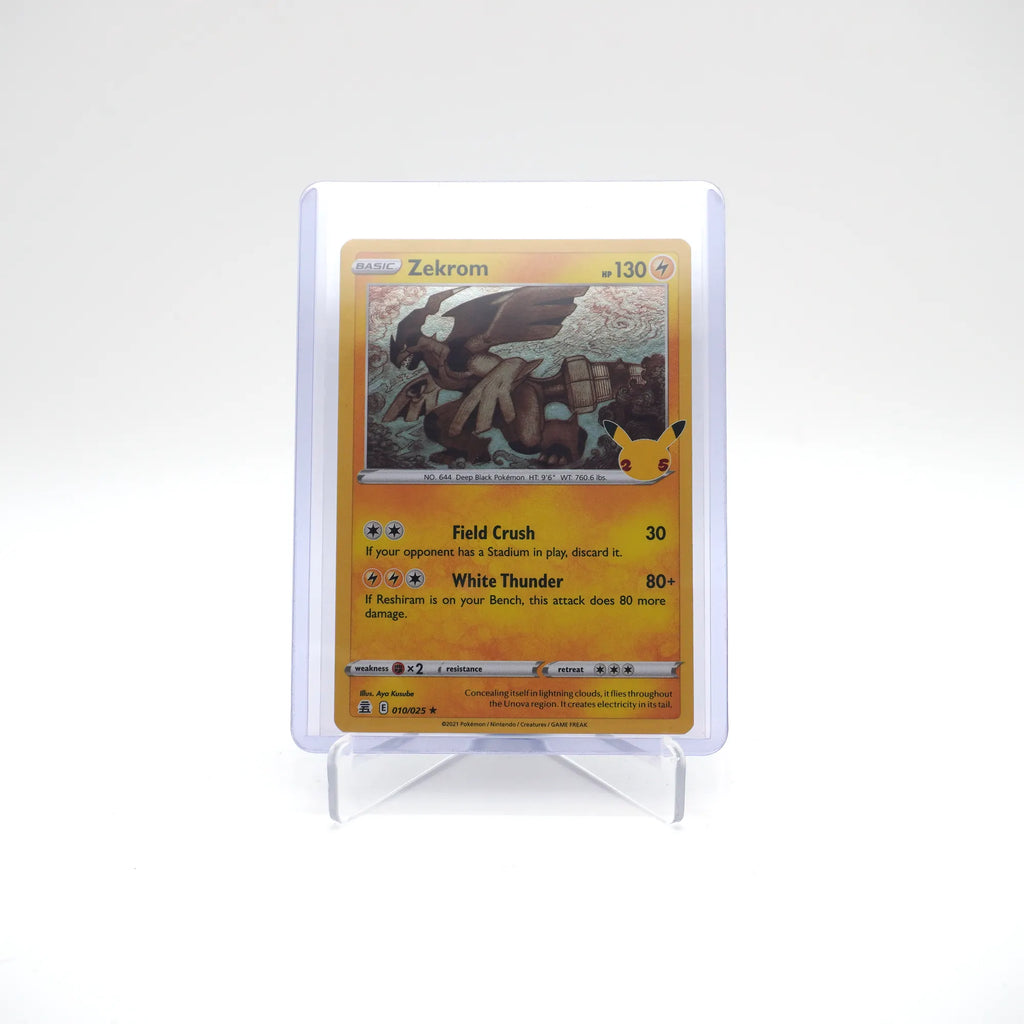 Pokemon 25th Anniversary Celebrations Zekrom 010/025 Holo (Card 10/10)