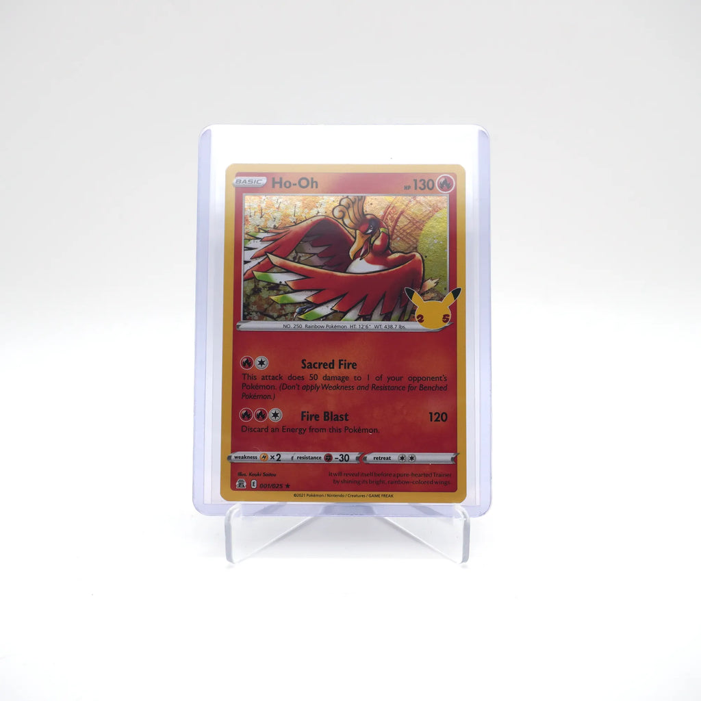 Ho-Oh 001/025 Pokemon Celebrations 25th Anniversary (Card 2/10)