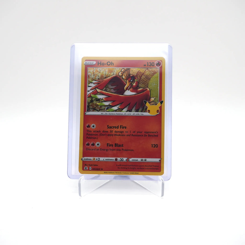 Ho-Oh 001/025 Pokemon Celebrations 25th Anniversary (Card 4/10)