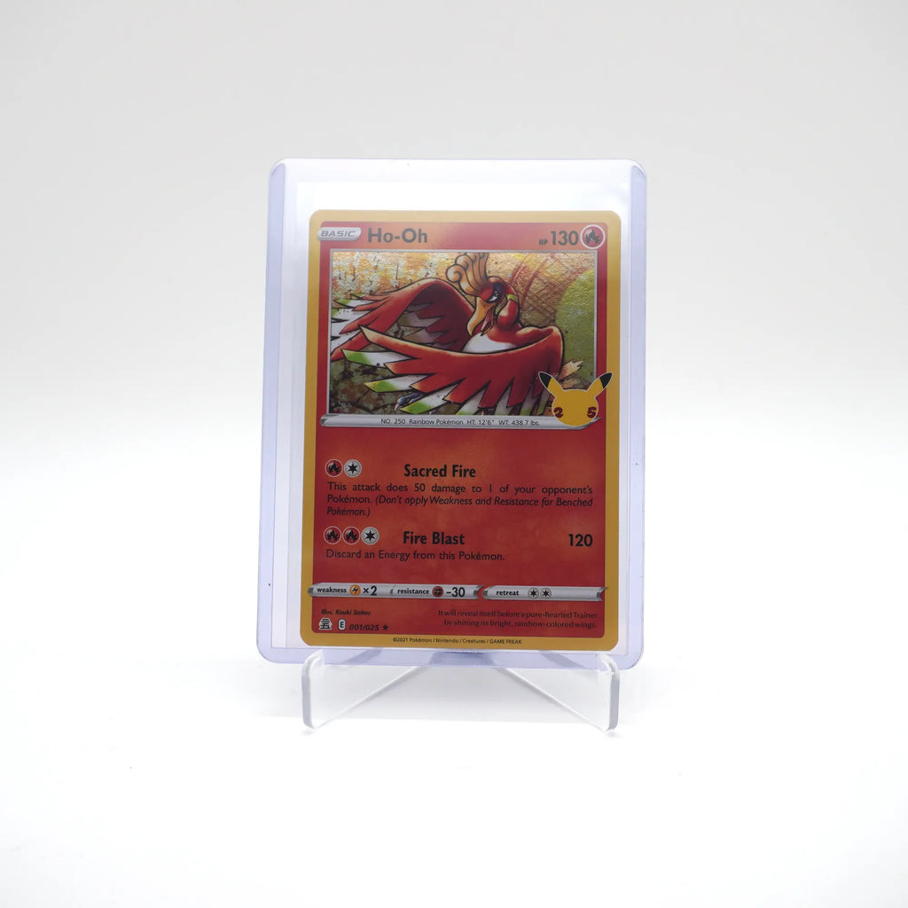 Ho-Oh 001/025 Pokemon Celebrations 25th Anniversary (Card 7/10)
