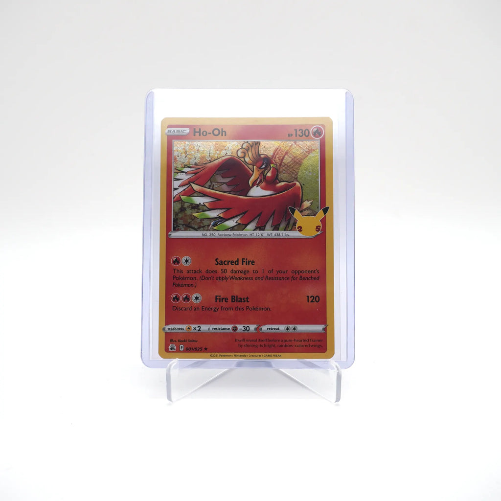 Ho-Oh 001/025 Pokemon Celebrations 25th Anniversary (Card 9/10)