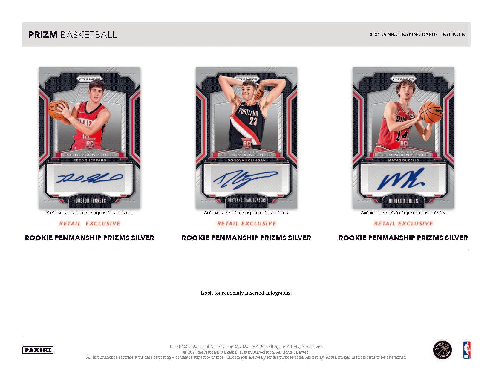 2024-25 Panini Prizm Basketball Fat Pack Box