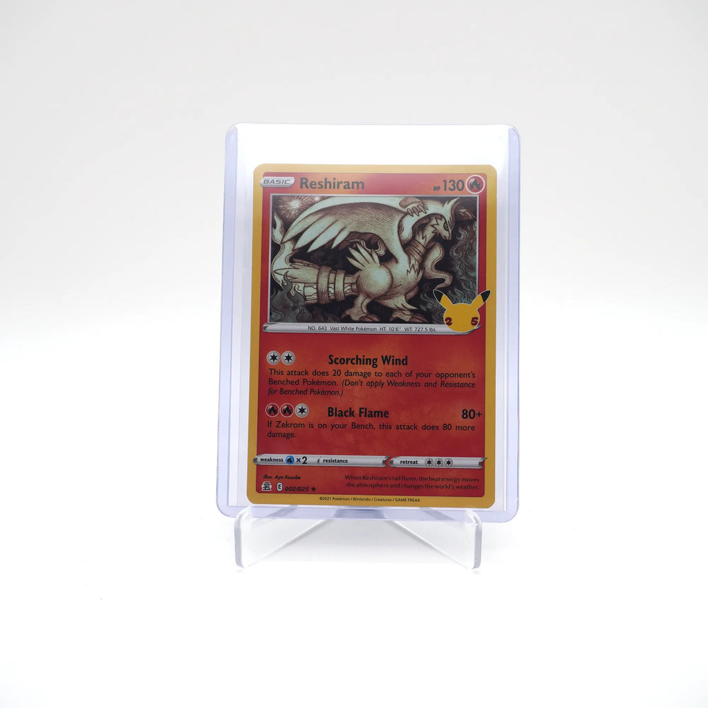 RESHIRAM 002/025 25TH CELEBRATIONS POKEMON (Card 1/10)