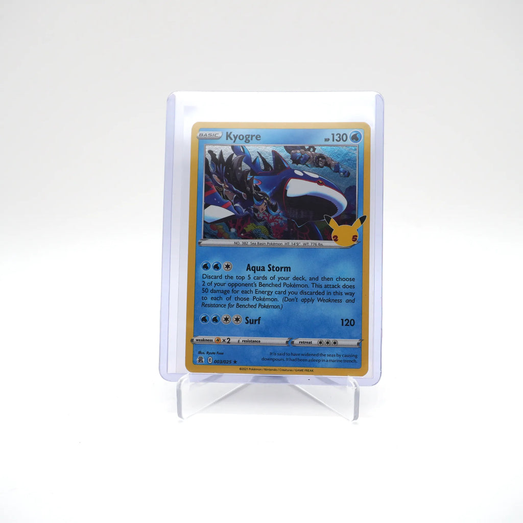 KYOGRE 003/025 25TH CELEBRATIONS POKEMON (Card 2/10)