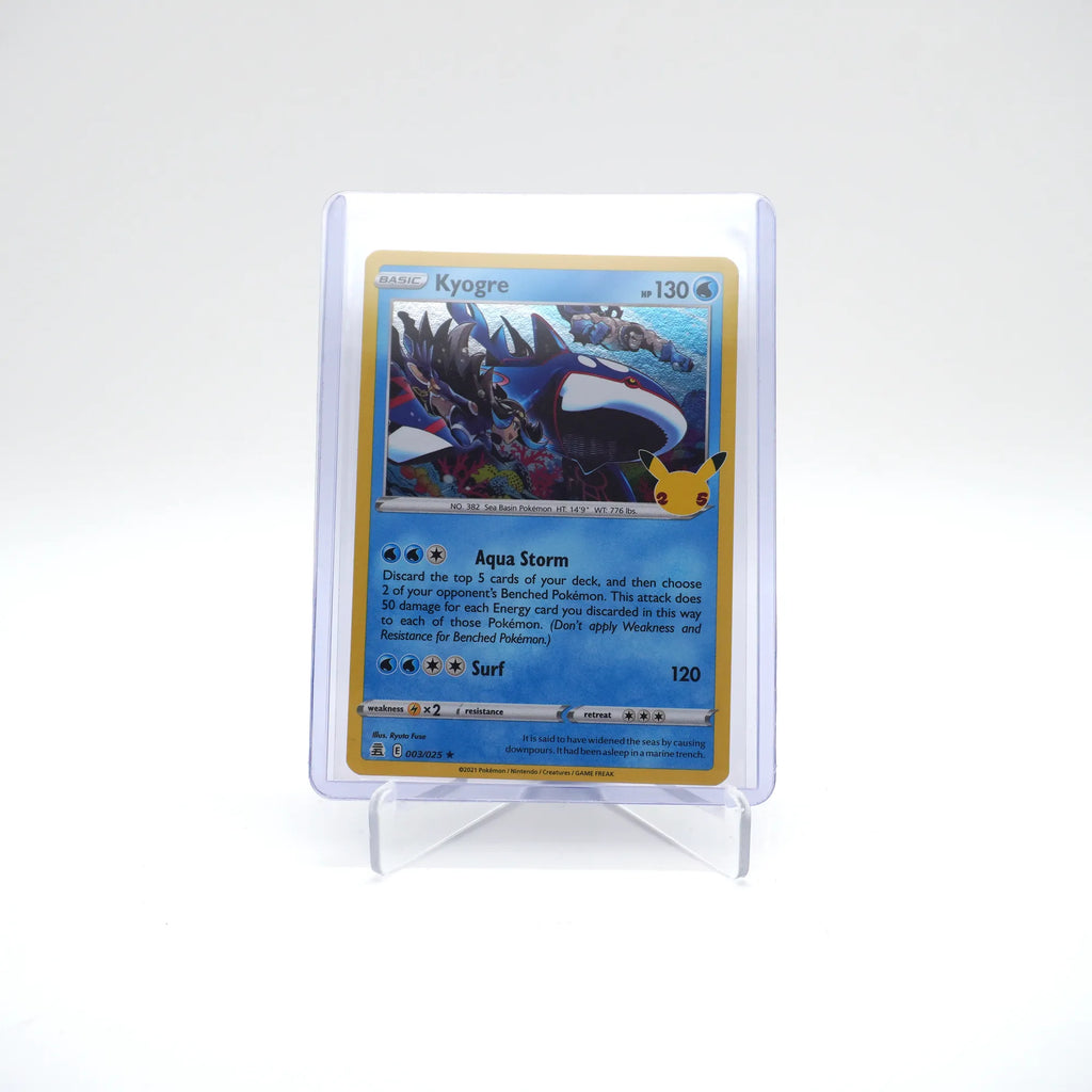 KYOGRE 003/025 25TH CELEBRATIONS POKEMON (Card 4/10)