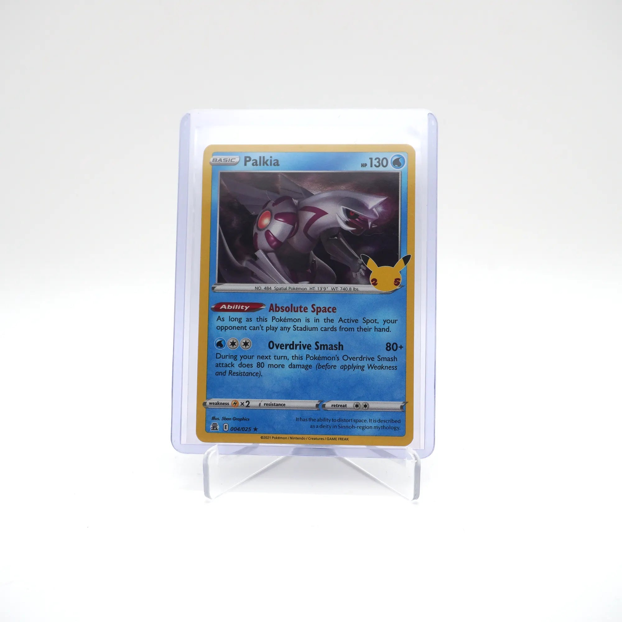 PALKIA 004/025 25TH CELEBRATIONS POKEMON (Card 1/10)