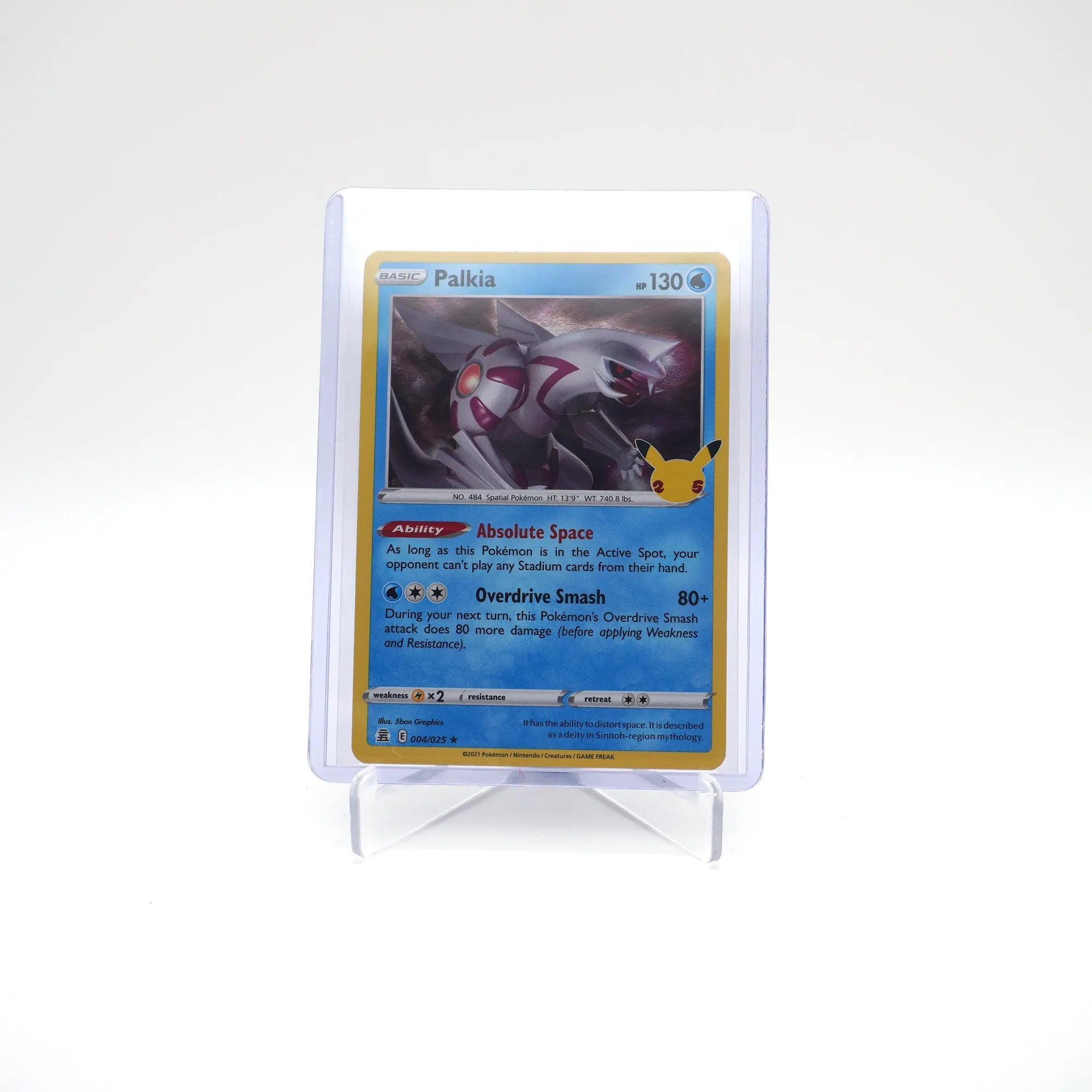 PALKIA 004/025 25TH CELEBRATIONS POKEMON (Card 4/10)
