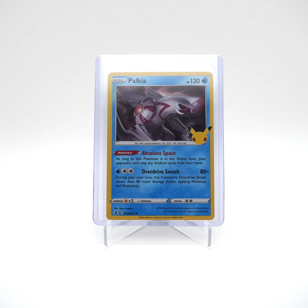 PALKIA 004/025 25TH CELEBRATIONS POKEMON (Card 10/10)