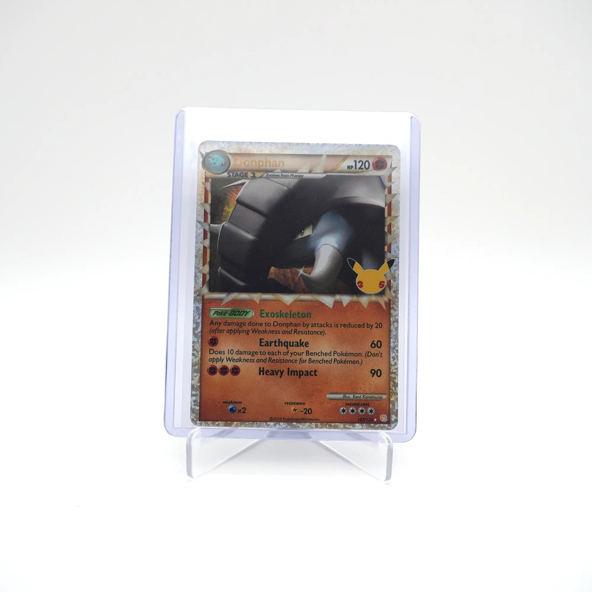 Pokémon: Donphan 107/123 - Celebrations 25th anniversary (Card 1/2)