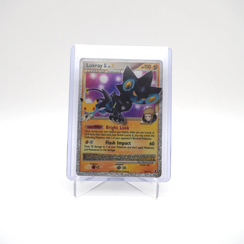 LUXRAY LV. X 109/111 25TH CELEBRATIONS POKEMON (Card 2/3)