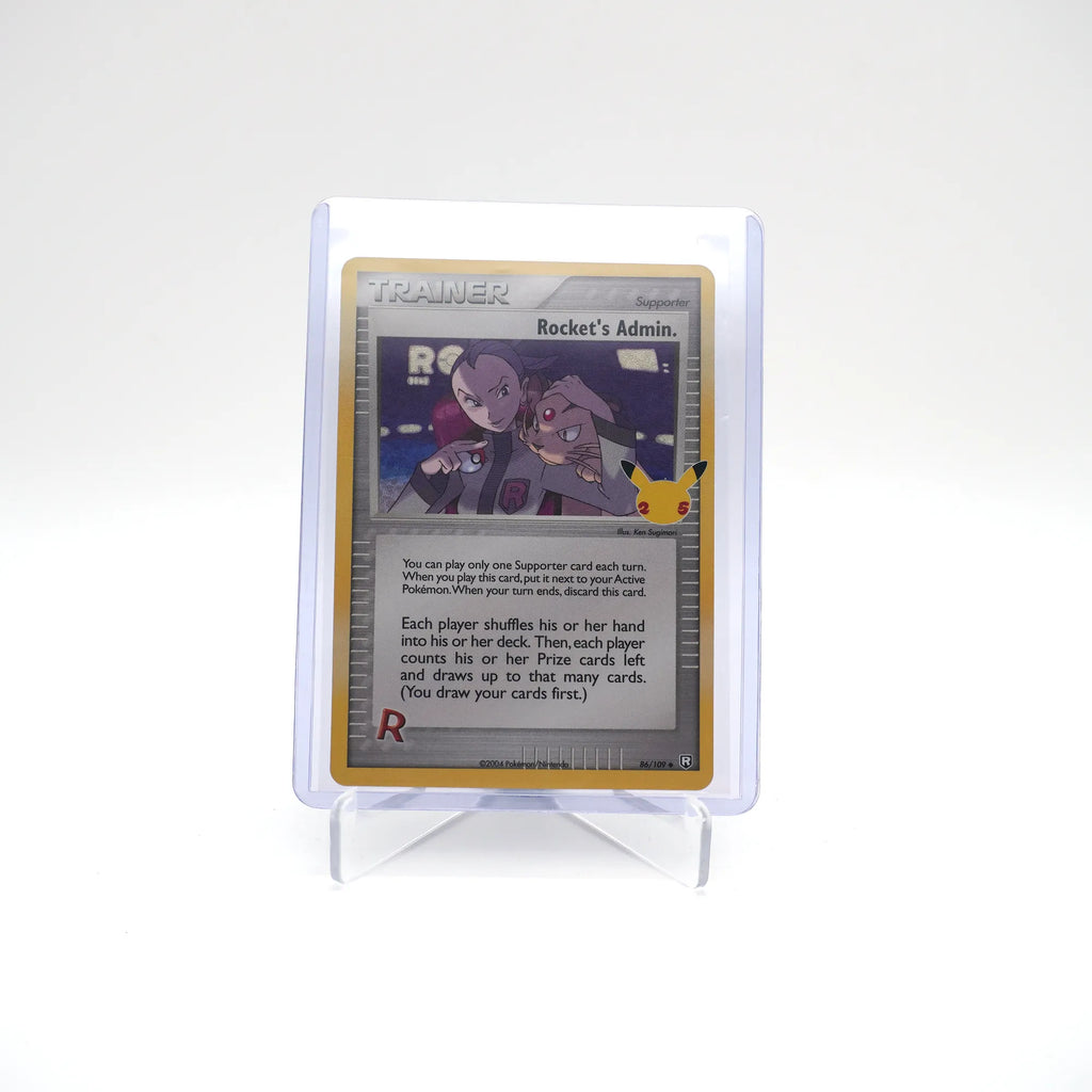 ROCKET'S ADMIN 86/109 25TH CELEBRATIONS (Card 3/7)