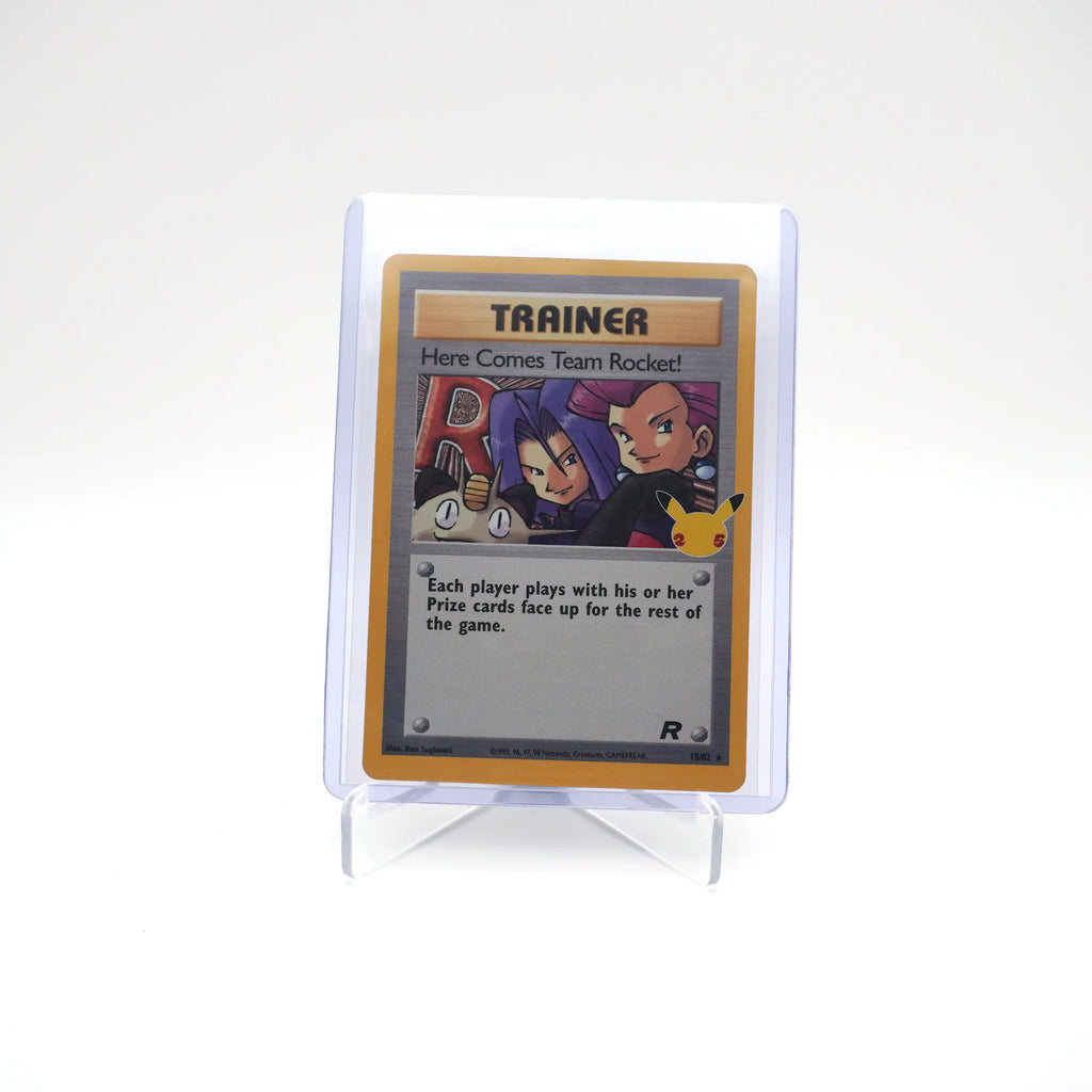 Here Comes Team Rocket Holo 15/82 Pokemon Celebrations 25th Anniv (Card 2/2)