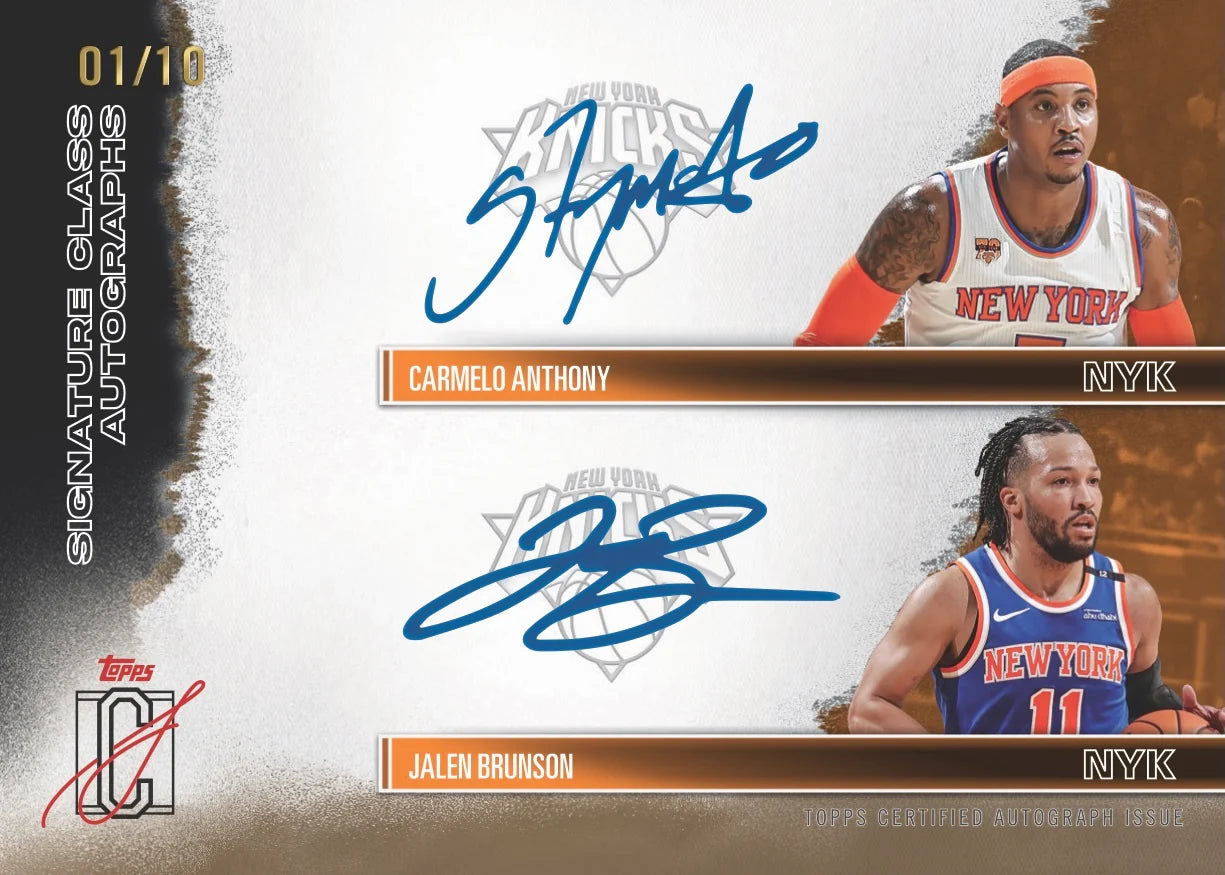 2025-26 Topps Signature Class Basketball Mega