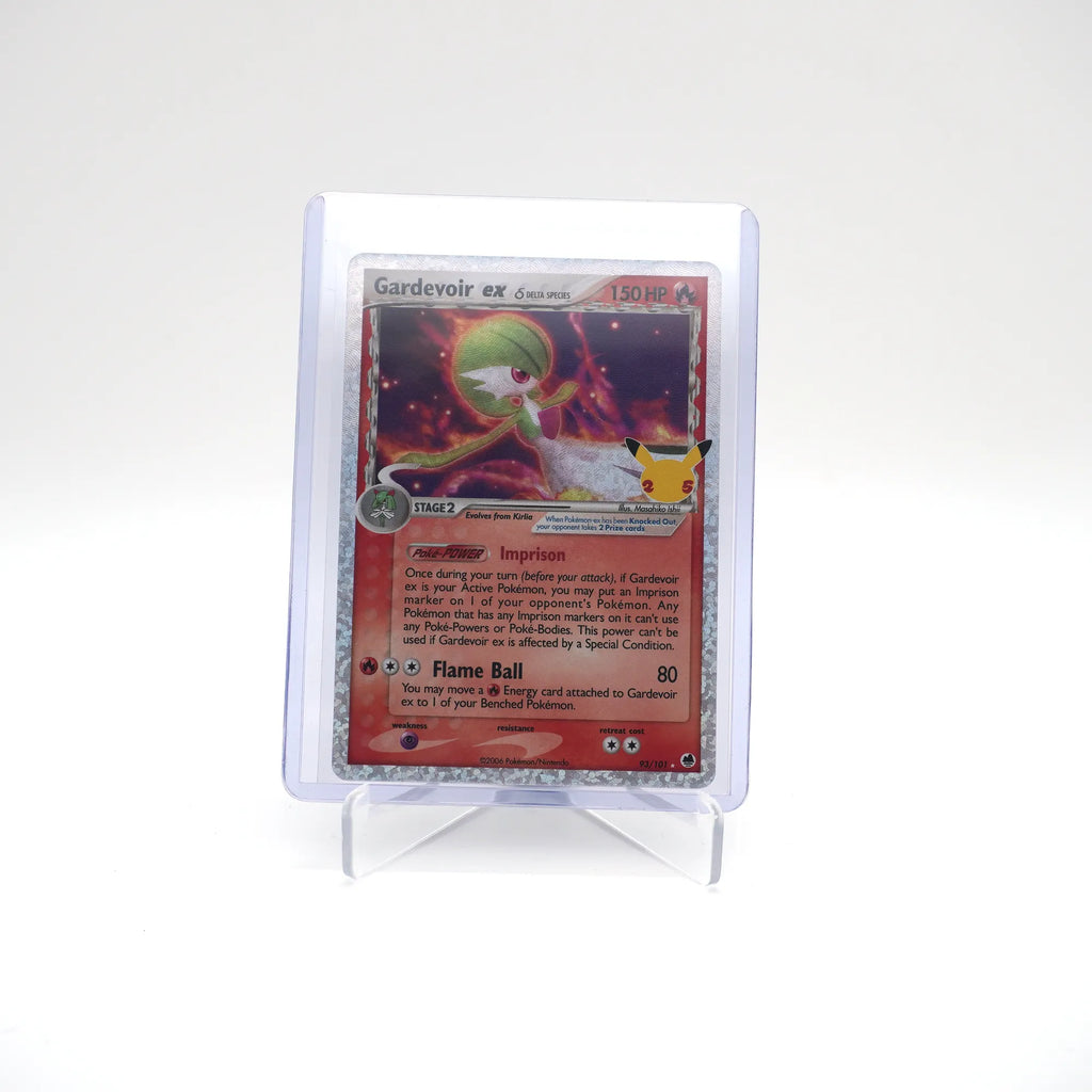 Gardevoir ex (Delta Species) 93/101 Holo Pokemon Celebrations 25th (Card 1/2)