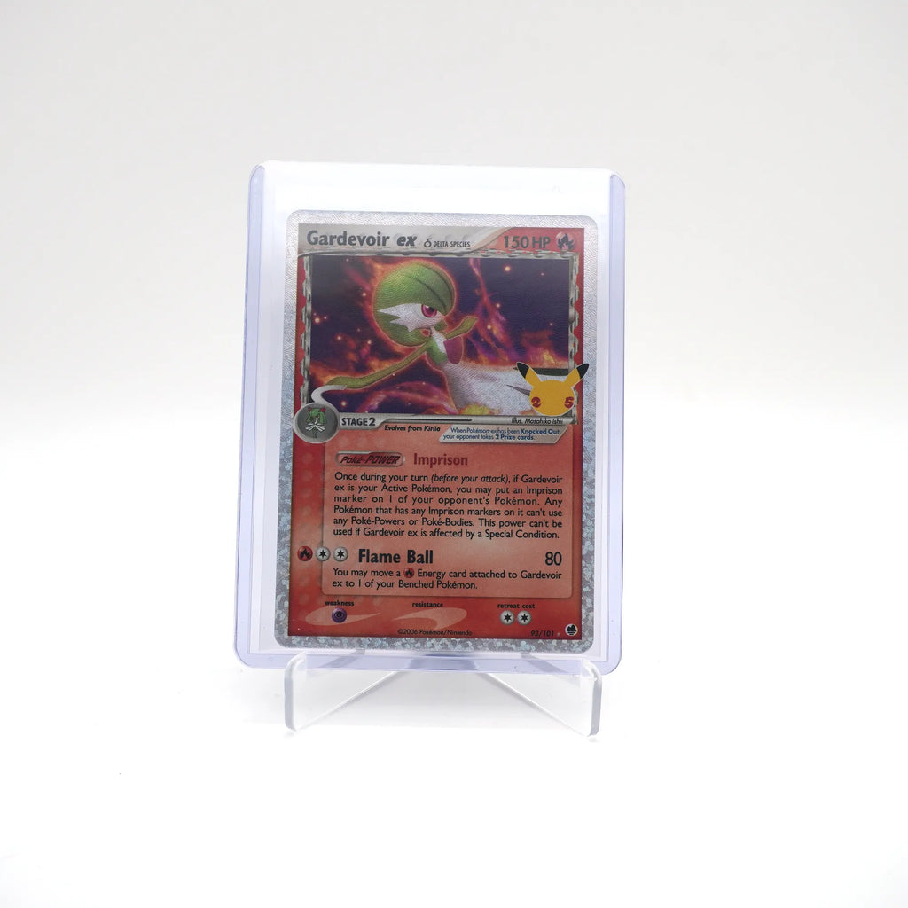 Gardevoir ex (Delta Species) 93/101 Holo Pokemon Celebrations 25th (Card 2/2)
